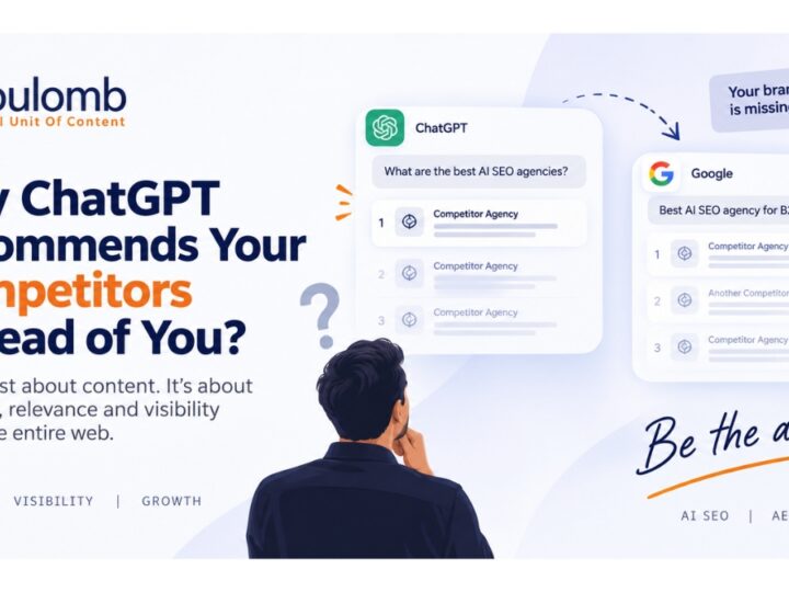 Why AI Platforms Recommend Your Competitors Instead of You: Qoulomb’s AI SEO Experts Explain
