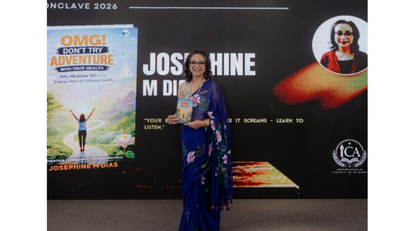 Josephine M Dias Unveils Debut Book ‘OMG! Don’t Try Adventure With Your Health’ at ICA Conclave 2026